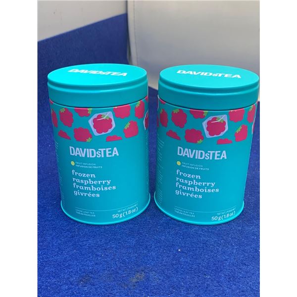 David's Tea Frozen Raspberry Loose Leaf Tea (2 x 50g)