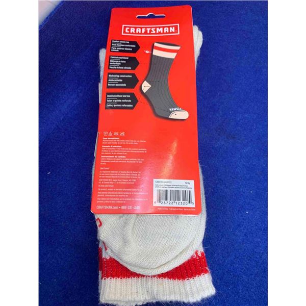 Craftsman Classic Wool Socks 3pk (size 10-13)
