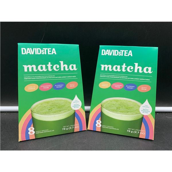 David's Tea Matcha-Assorted Drink Mix (2 x 78g)
