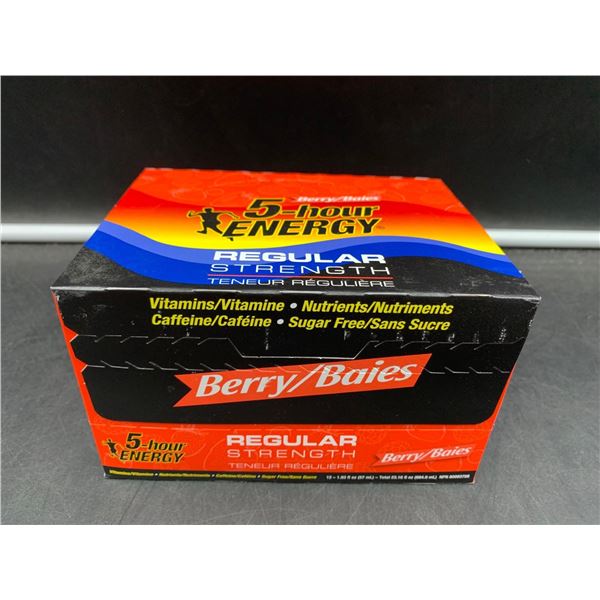 5 Hour Energy Regular Strength Shots (12 x 57ml) Berry Flavour