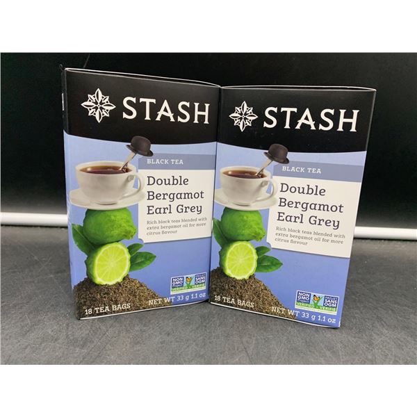 Stash Black Tea Double Bergamot Earl Grey (2 x 18 bags)