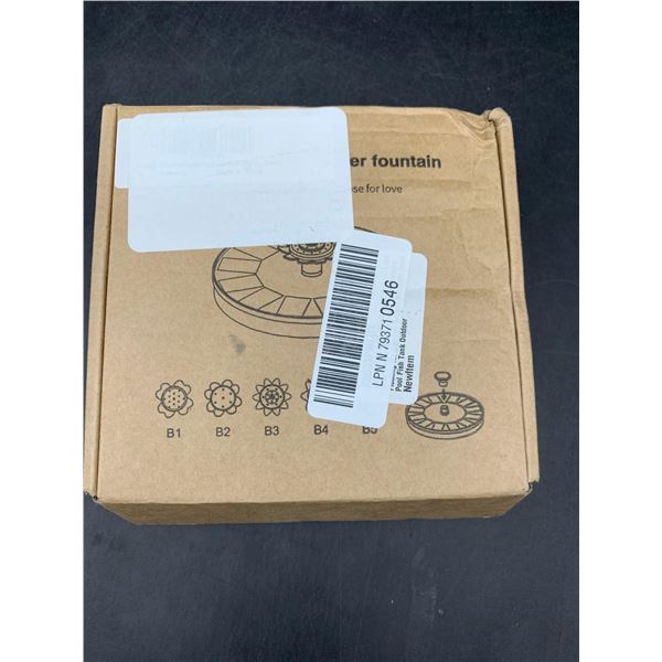 Flower Water Fountain-for Cats