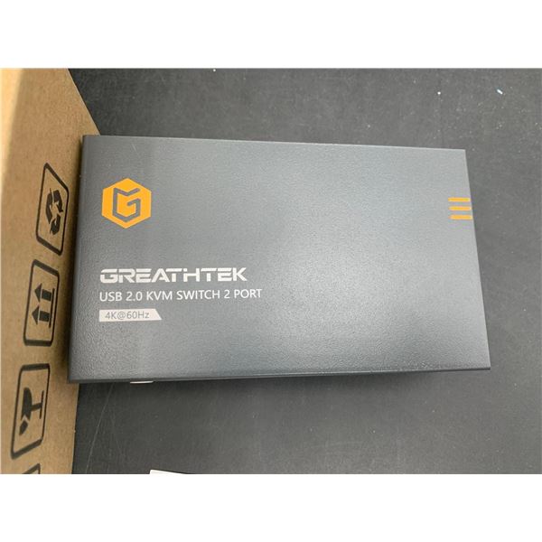 Greathtek USB 2.0 KVM Switch 2 Port