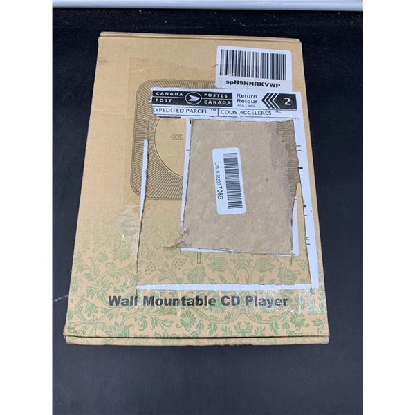 Wall Mountable CD Player