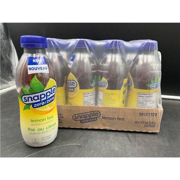 Snapple Zero Lemon Tea (12 x 473ml)