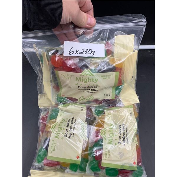 Sour Jubes Candy (6 x 230g)