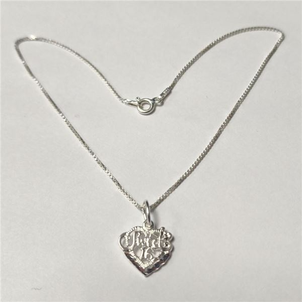 Silver 10" With Charm Anklet (~Size 0) (~length 0 inches), S