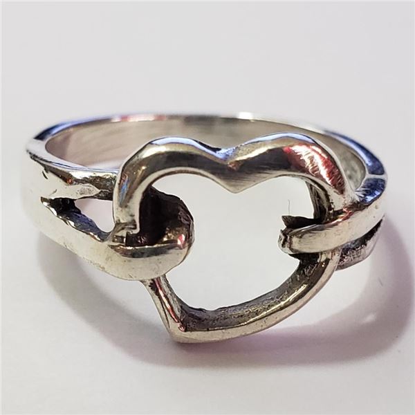 Silver Ring (~Size 6)(Ring is resizable for $40) (~length 0inches), Suggested Retail Value $80
