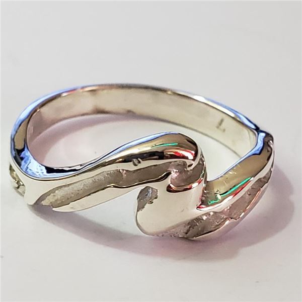 Silver Ring (~Size 7)(Ring is resizable for $40) (~length 0inches), Suggested Retail Value $80