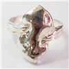 Image 1 : Silver Ring (~Size 6.5)(Ring is resizable for $40) (~length 0inches) (~weight 3.26g), Suggested Reta