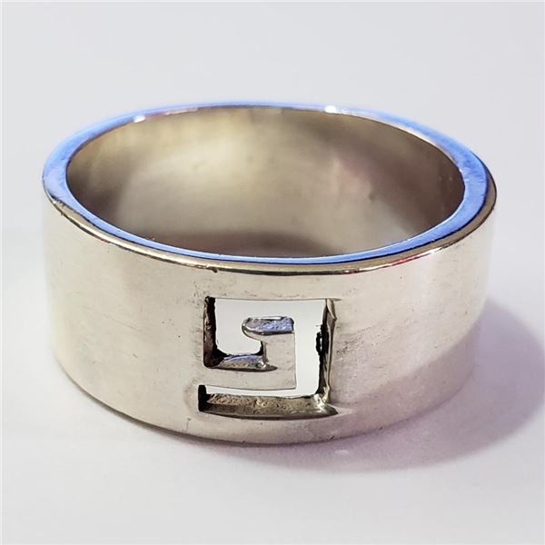 Silver Ring (~Size 7.5)(Ring is resizable for $40) (~length 0inches) (~weight 6.64g), Suggested Reta