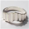 Image 1 : Silver Ring (~Size 6.5)(Ring is resizable for $40) (~length 0 inches), Suggested Retail Value $100