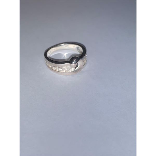 Silver ladies Celtic Design Ring