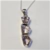 Image 1 : Silver Amethyst 16" Necklace, Suggested Retail Value $240