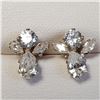 Image 1 : Silver Cz Earrings, Suggested Retail Value $60