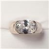 Image 1 : Silver Cz Ring (~weight 6g), Suggested Retail Value $80