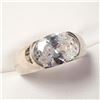 Image 2 : Silver Cz Ring (~weight 6g), Suggested Retail Value $80