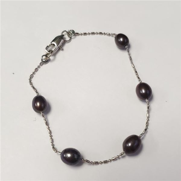 Fresh Water Pearl 7" Bracelet, Suggested Retail Value $100