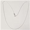 Image 1 : Silver 16" Necklace, Suggested Retail Value $30