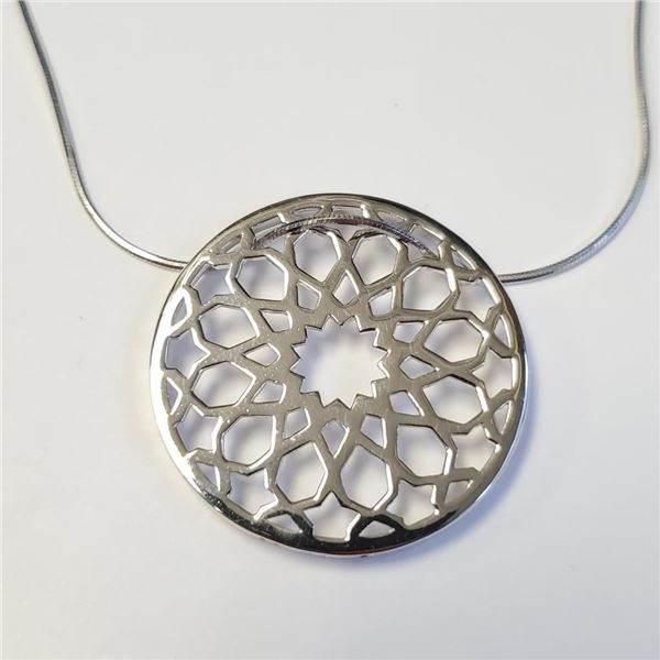 Silver Diamond 16" Necklace, Suggested Retail Value $160