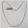 Image 1 : Silver 18" Small Curb Necklace, Suggested Retail Value $39