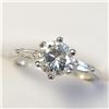 Image 3 : Silver Cubic Zirconia Ring, Suggested Retail Value $60
