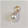 Image 1 : 14K Yellow Gold Fresh Water Pearl Pendant, Suggested Retail Value $200