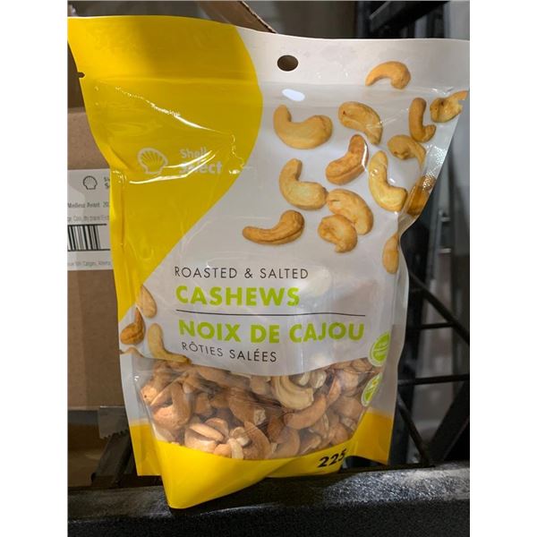 CASE LOT - Roasted Salted Cashews 12 x 225g