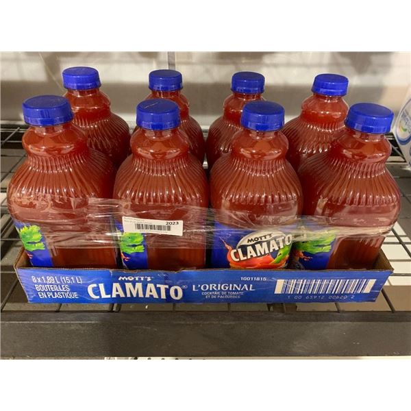 CASE LOT - Mott's Clamato Original 8 x 1.89L