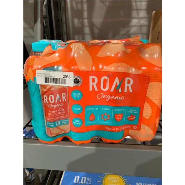CASE LOT - Roar Organic Georgia Peach 12 x 532ml