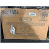 Image 1 : CASE LOT - Straw Slotted Lids 1000 Lids