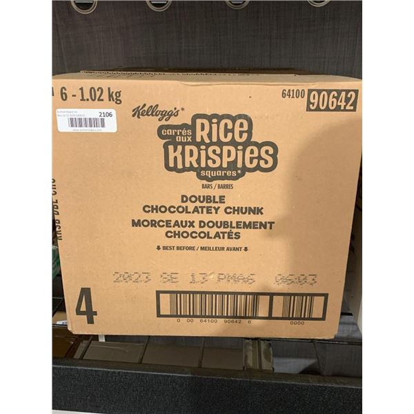 CASE LOT - Kelloggs Rice Krispies Double Chocolatey Chunk 6 x 1.02kg