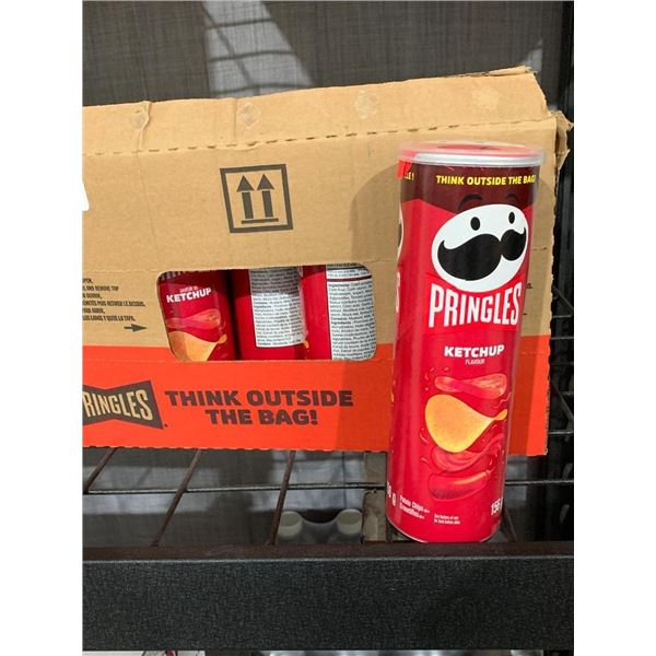 CASE LOT - Pringles Ketchup Chips 14 x 156g Cans