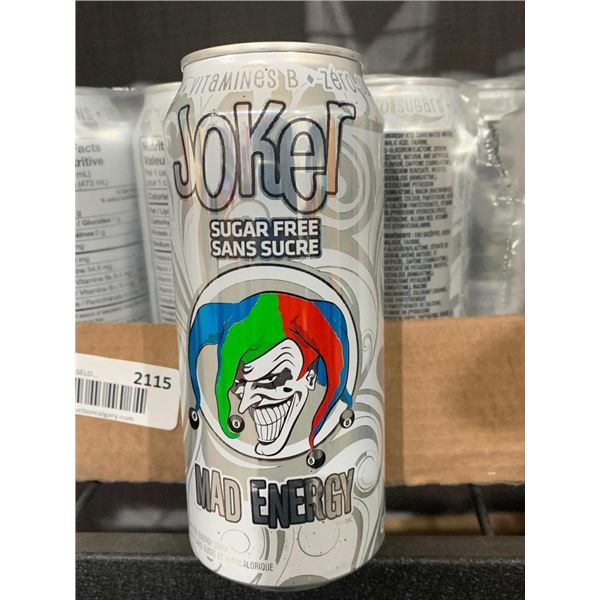 CASE LOT - Joker Mad Energy 11 x 473ml
