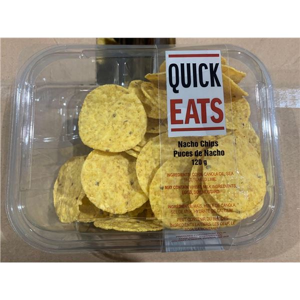 Quick Eats Nacho Chip Tray 12 x 120g