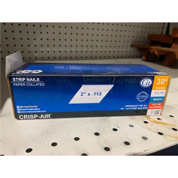 Crisp-Air 2"x.113 Strip Nails 30° Framing