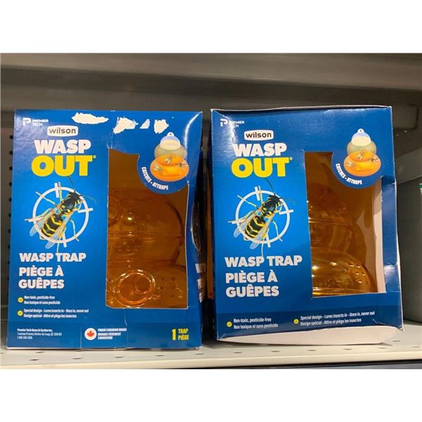 Wilson WaspOut  Wasp Trap   Lot of 2