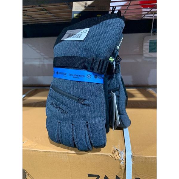 Burton Gore-Tex Gloves Denim Size Small