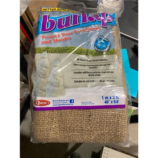 Better Barriers Burlap 1m x 3m  Case of 12
