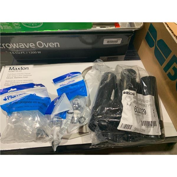 Lot of Assorted Plumbing Supplies