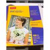 Image 2 : Staples Color Laser Photo Supreme Photo Paper - 2 x 100 Count