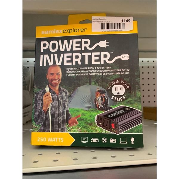 Samlex Explorer Power Inverter 250 Watts