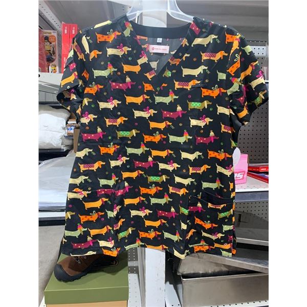 White Cross Ladies Scrub Size Large