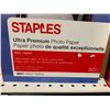 Image 2 : Staples Ultra Premium Satin Photo Paper - Lot of 2 x 50pc