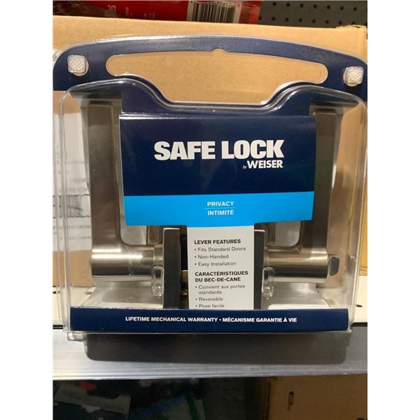 Weiser Safe Lock Privacy Door Handle