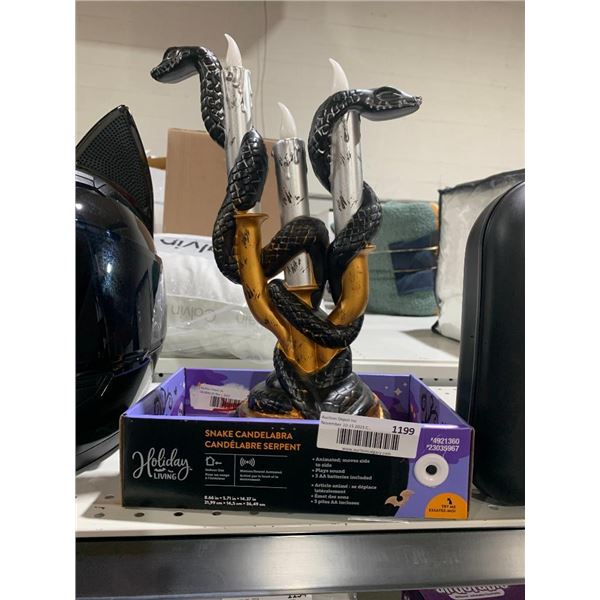Holiday Living Snake Candelabra