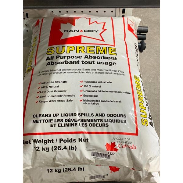 Can-Dry Supreme All Purpose Absorbent - 12kg