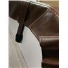 Image 2 : Universal Fit Insulated Brown Leather Hot Tub Cover - 92in x 94in