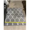 Image 4 : 47x35" Gray Design Area Rug