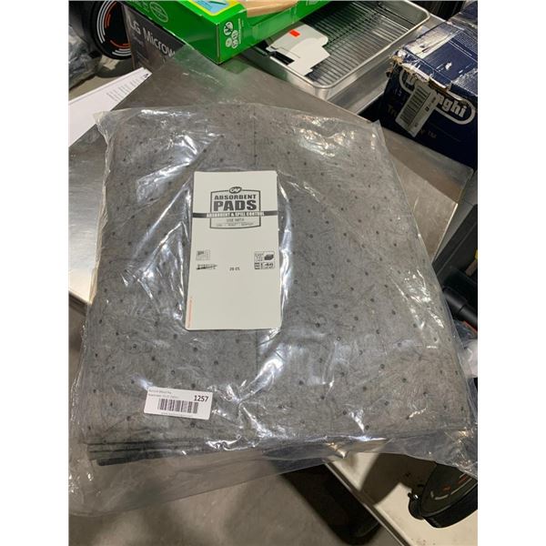 CAF Absorbent Pads - Absorbent & Spill Control 25 Count